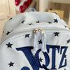 Star Letter Printed Backpack Student Campus Class Schoolbag