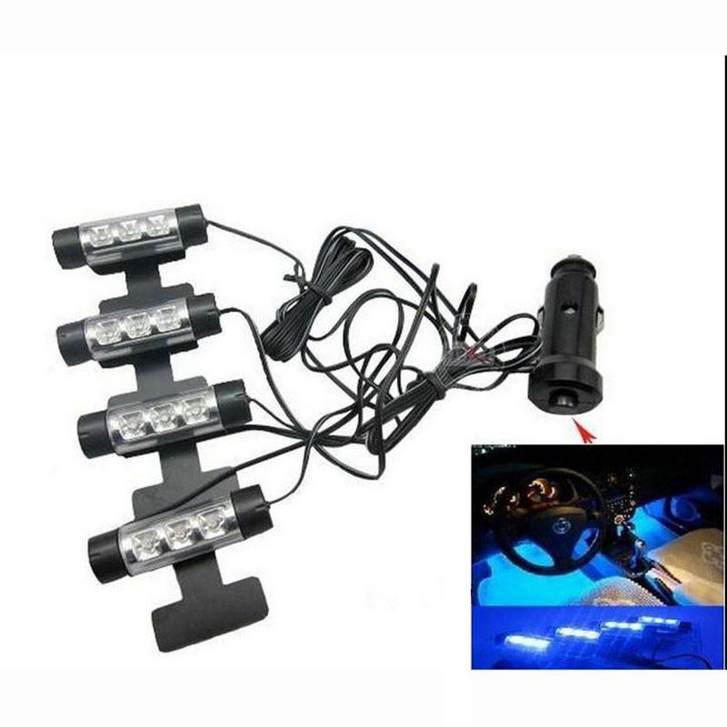Stunning Blue Pink Led Auto Atmosphere Lamp For A Decorative Car Interior