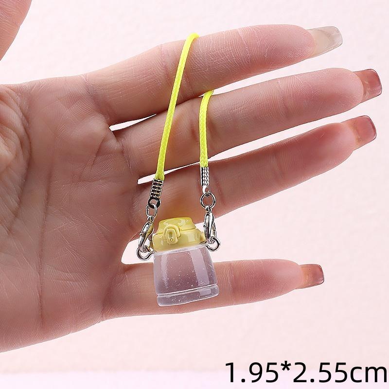 Dollhouse Mini Kettle Water Cup Set Cute Kawaii Miniature Drinkware Doll House Kitchen Decor Accessories