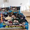 Heroic Adventures Unite Print 3Pcs Bedding Setduvet Cover With 2 Bedropillowcase Home Birthday Gift