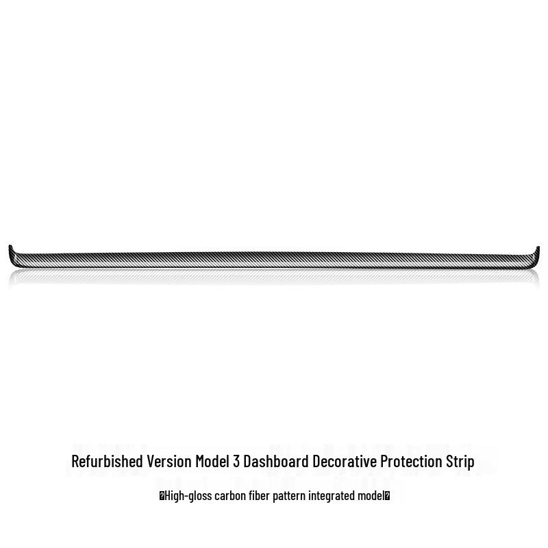 Tesla Model 3/Y Dashboard Decorative Protection Strip Panel Stickers