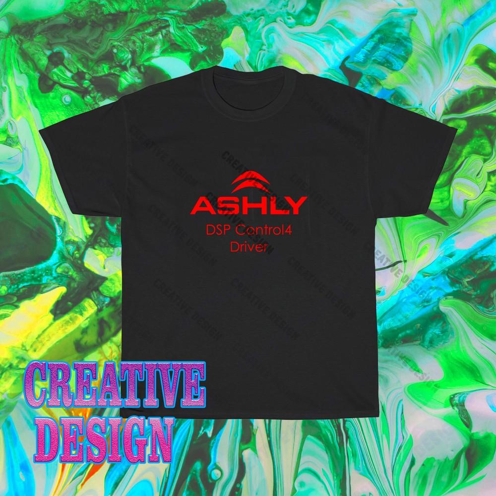 

Brand New Ashley Audio Logo T-Shirt Funny Size S to 5XL M