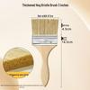 Nylon Bristle Art Brush with Wood Handle for Oil Painting