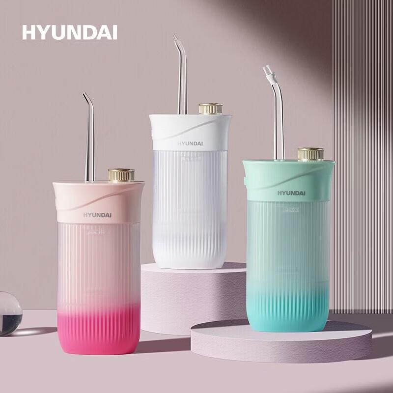 HYUNDAI W2 Portable Foldable Water Flosser CN plug (adapter included)
