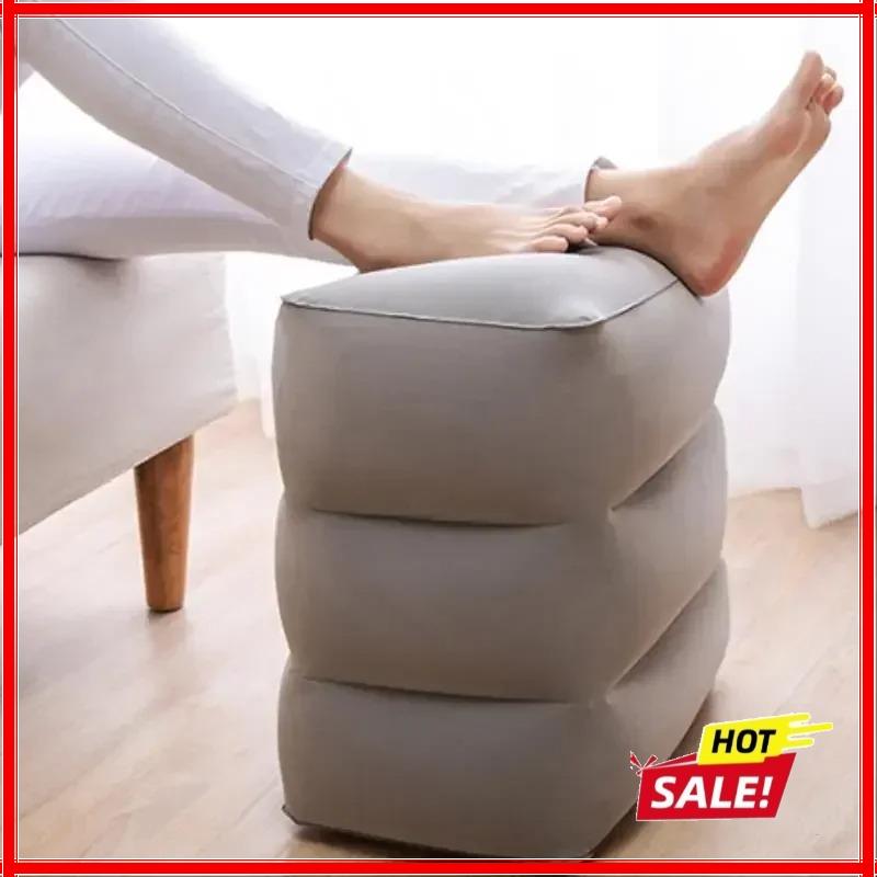 Flight Sleeping Footrest Rest Pillow On Airplane Car Bus Adjustable Kids Inflatable Travel Sleep Resting Pillows WJ529