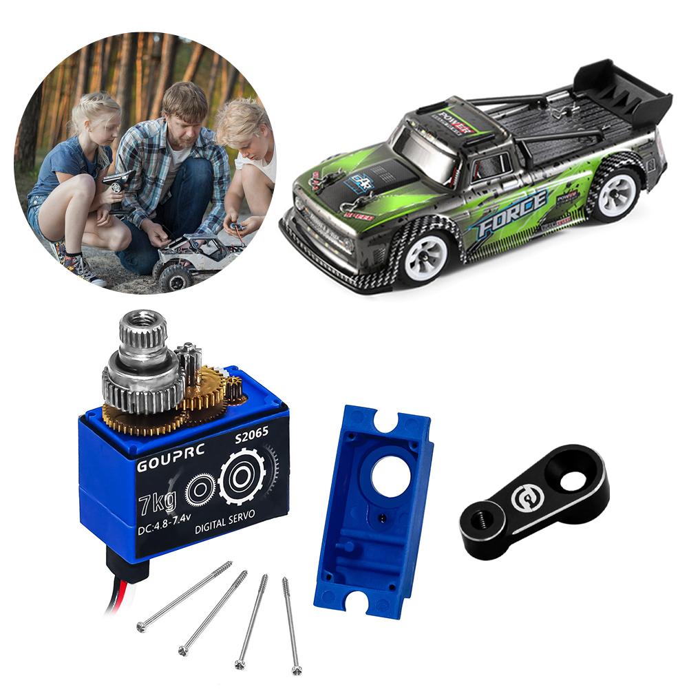 7KG RC Digital Micro Servo with Servo Horn Metal Gear Servo Digital Servo for 1/10 RC Crawler Car SCX10 III TRX4 TRX6