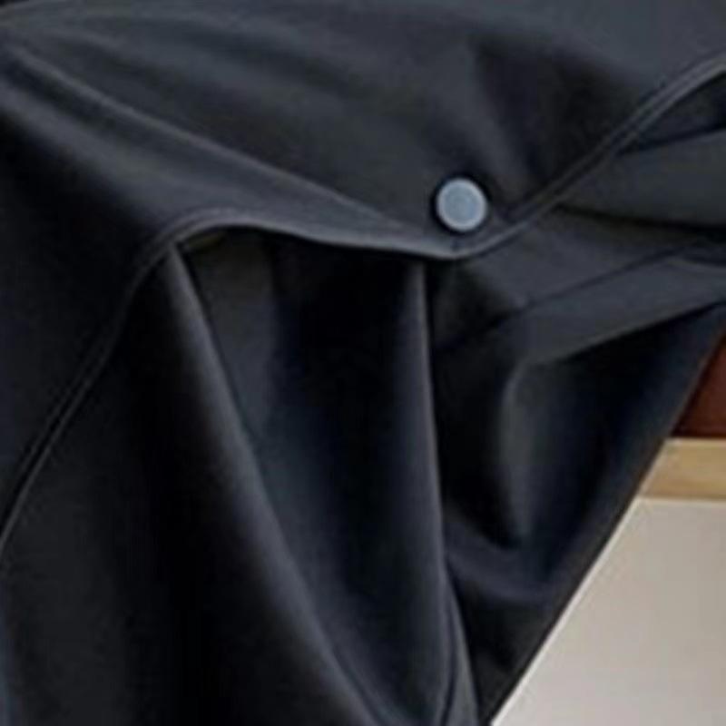 Lady Harem Pants Loose Drawstring Pockets Streetwear Lady Cargo Trousers Women Clothing