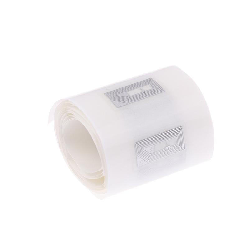 50Pcs/bag NFC Chip Ntag213 Sticker Wet Inlay 11x21MM 13.56MHz Label Tag 213 Anti-counterfeiting Label Electronic Label