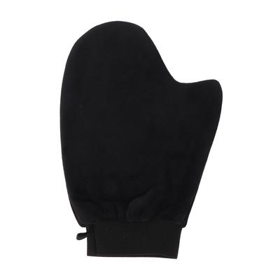 Bräunungshandschuhe Schwarz Elastisches Handgelenk Beflockung Selbstbräunungshandschuh Applikator für Selbstbräuner und
