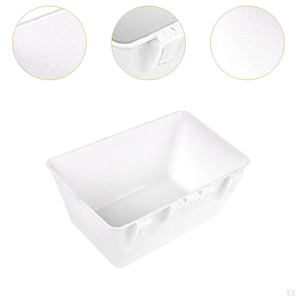 ,Hanging Fence Feed Trough,Livestock Feeding Container Livestock Trough Water Bucket with Clips