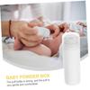 CONGARTENO Portable Baby Powder Puff Bottle with Durable Bottle, Soft Puff for Powder Storage, Practical Newborn Care, Random Colors