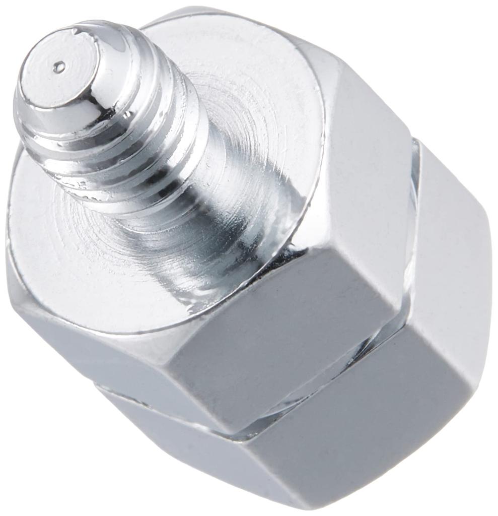 KITACO Mirror Adapter (R) Plated 8-10mm Conversion Type (Reverse Thread)