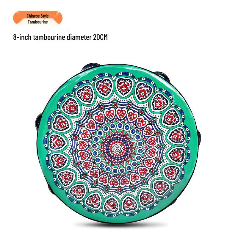Kindergarten Dance & Exam Level Uyghur Tambourine Hand Drum - Xinjiang Flying Apsaras