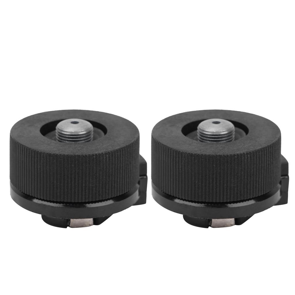 2pcs Round Outdoor Camping Stove Furnace End Adapter Split Type Furnace Converter