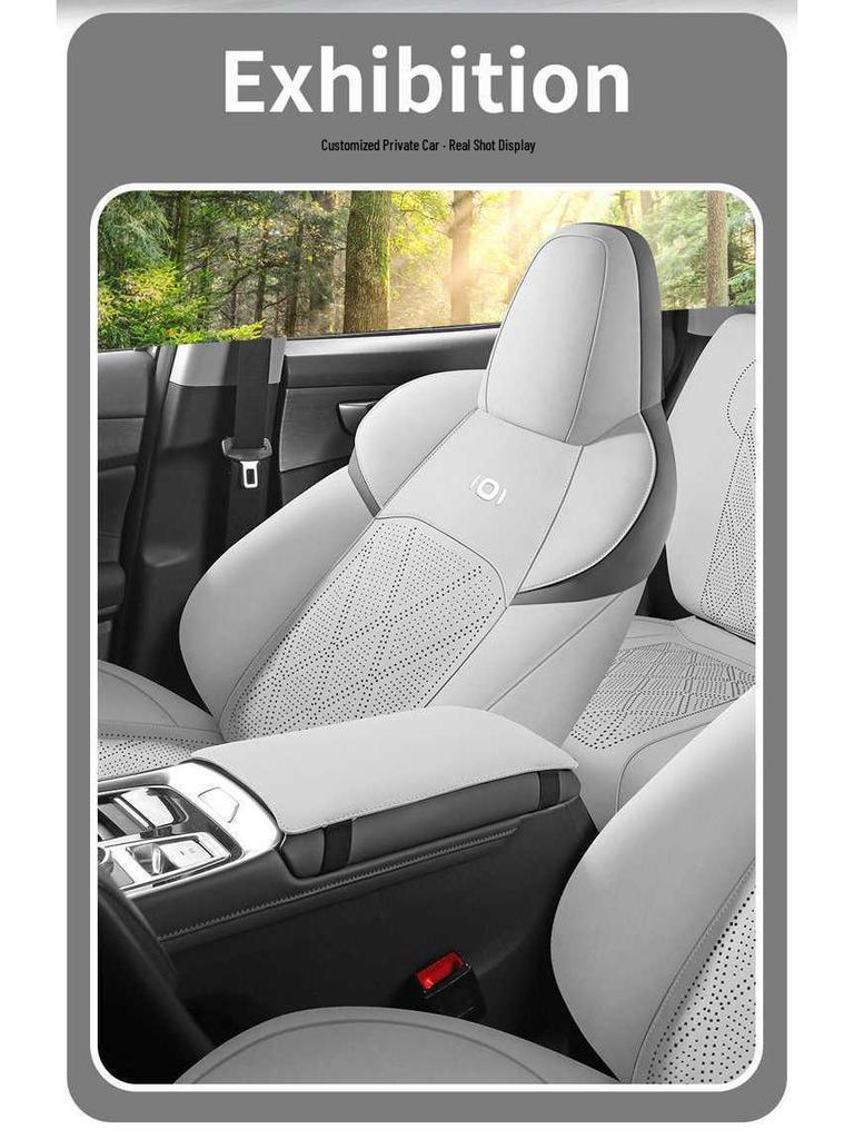 All-Season Seat Covers for 2025 Changan Qiyuan Q05 - Full-Coverage Car Seat Cushions