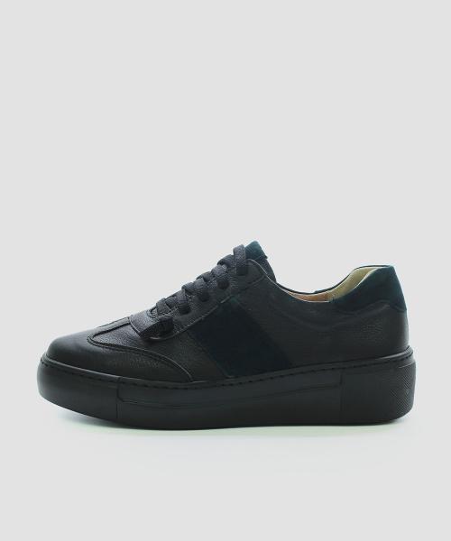 [GISSE] Rudy Suede Sneakers GIS-46268 Black-225