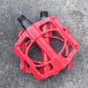 Aluminum Alloy Bicycles Flat Pedals 4 Bearings Bicycles Platform Pedals Replacement Wide Flat Cycling Pedals Enduring