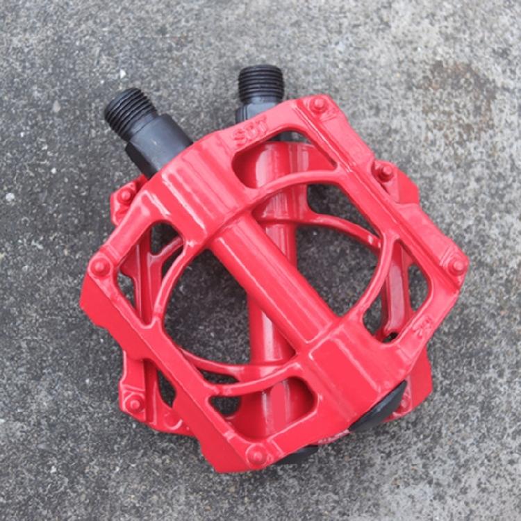 Aluminum Alloy Bicycles Flat Pedals 4 Bearings Bicycles Platform Pedals Replacement Wide Flat Cycling Pedals Enduring