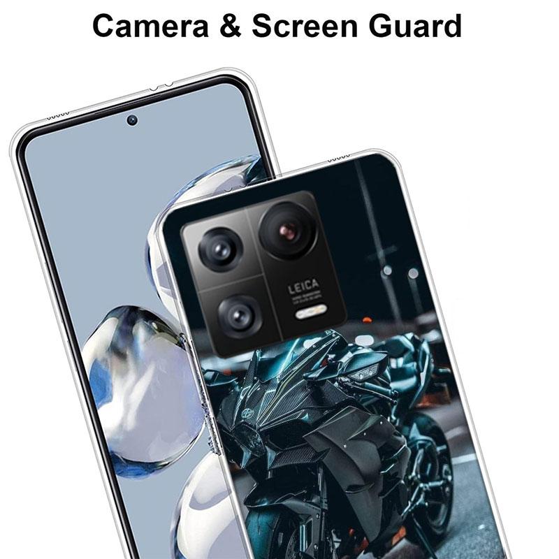 Luxury Car Motorcycle H2R Phone Case For Xiaomi Poco F7 Ultra X7 X6 M8 M7 M6 M4 M3 Pro X4 Mi 15 15T 14 14T 12T 12S 10T Pro 12 11