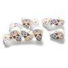 10 Pcs Craft Wood Beads Halloween Beads Polished Round Beads for Jewelry Making