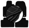 Complete Set of Velour Floor Mats For: Dodge Durango III FL Suv (2013-2020)