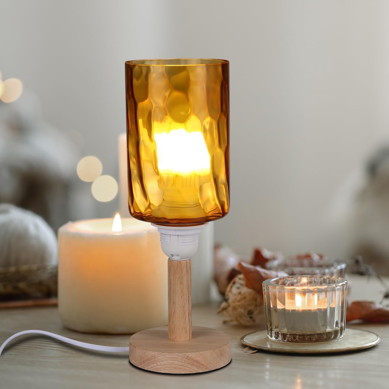 

1 шт. Оранжевый стеклянный абажур в деревенском стиле, янтарный абажур, маленькие абажуры, стеклянные цилиндрические абажуры для люстр, подвесных светильников, настенных бра