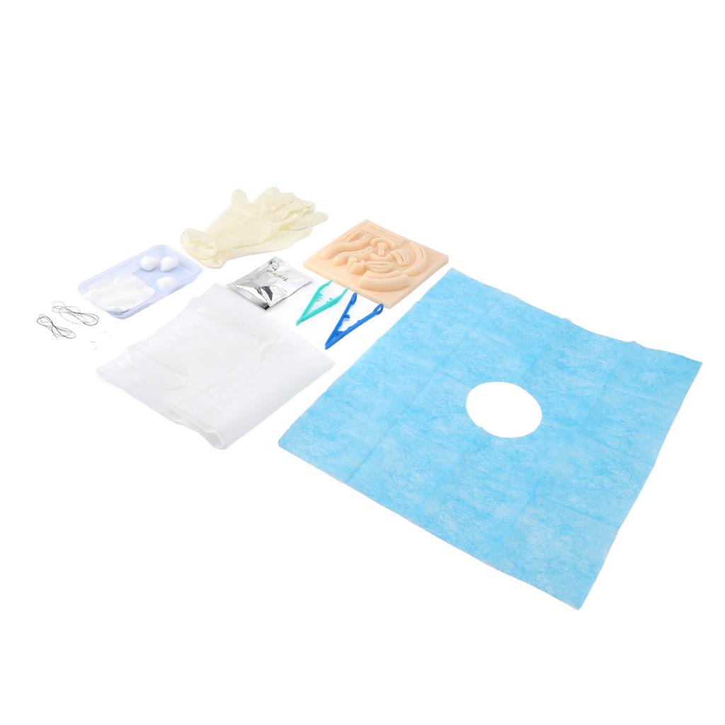 Laparoscopic Suture Simulation Pad with 3D Wounds Surgery Skill Training Reusable Laparoscopic Sutur