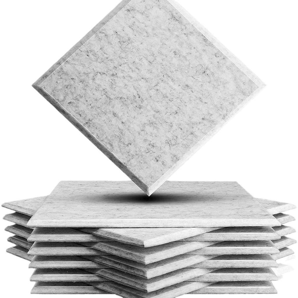 Special Offer: 12-Piece Polyester Fiber Sound Panels for Home and Office Acoustic Treatment