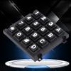 Keyboard Modules with 16 Keys 4x4 Push Buttons External Big Keypad for MCU