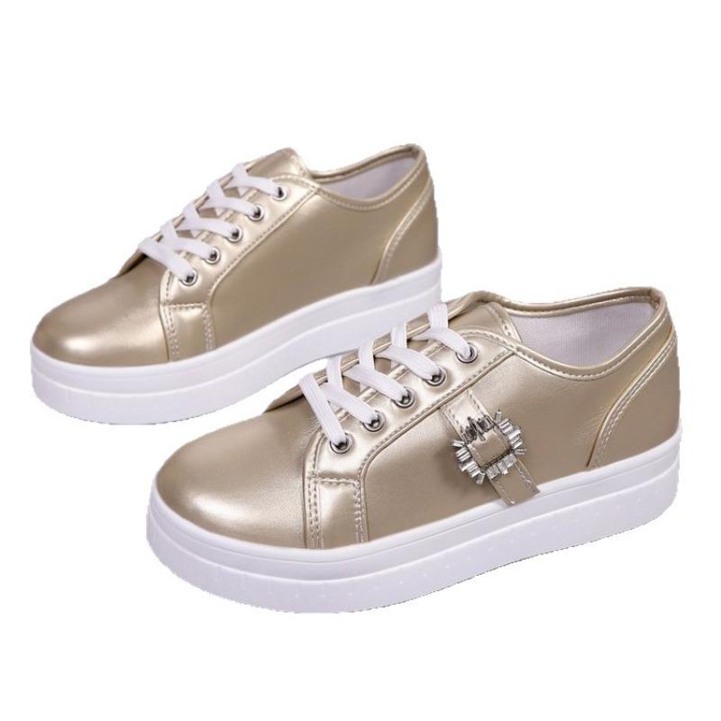 Women's Plus Size New European American Style Round Toe Chunky Sole Casual Versatile Fashion Shoes