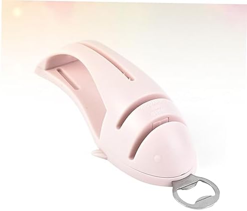 2-Piece Kitchen Multi-Tool Set Manual Pencil Sharpener Electric Can Opener Electric Wine Opener Hand Tools Electric Sharpener Pink
