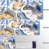 New Design Zenless Zone Zero Mouse Pad Ye Shunguang Remielle Sigrid XXL Large Mousepad Keyboard Pad Desk Mat Keyboard Mats