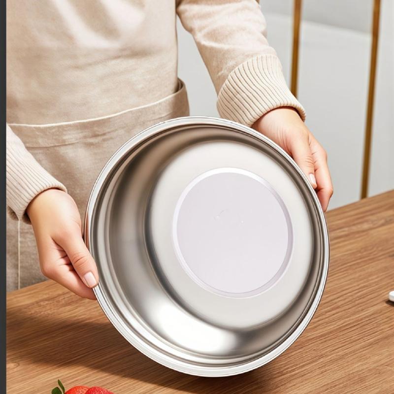 Practical Pet Bowl Shatter Proof Nonslip Feeding Station Stainless Steel Texture Suitable for Healthy Feeding Cats Dogs