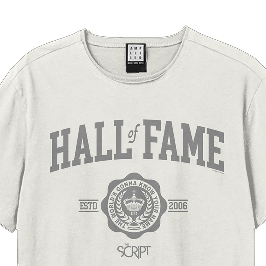 Amplified Unisex Adult Hall Of Fame The Script T-Shirt