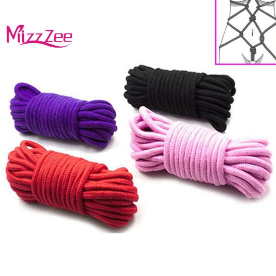 Mizz Zee 10M BDSM Restraints Slave Bondage Rope Adult Bundle Strap Couples Sex