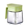 Glass Kitchen Seasoning Set: Salt, Oil, and Spice Jars