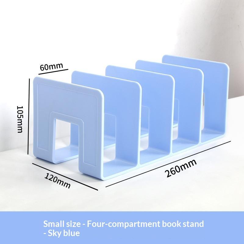 Multi-Function Book Magazine Bookshelf Storage Bookends Stand Desk Organizer Holder For Books Cd Files School Office Supplies