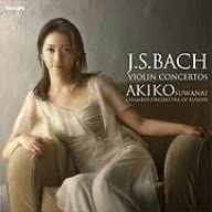 

CD AKIKO SUWANAI Bach Violin Concerto Nos. 1 2 UCCP1114 2005 Japan ObiClassical Used