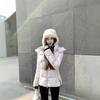 Women S Short Hooded Cotton Puffer Coat Slim Fit Korean Style Jacket