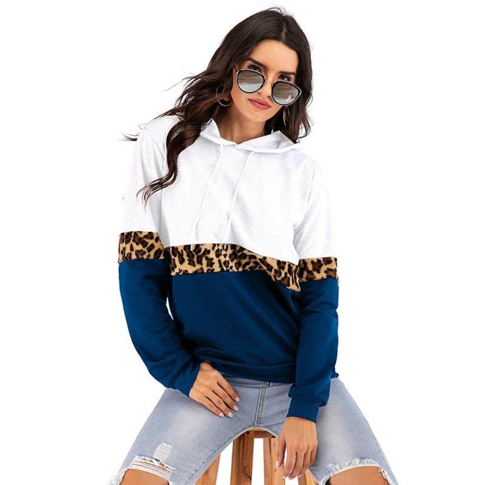 Fashion Sexy Leopard Print Hoodies Men Women Oversized Long Sleeve Pullover Casual Kids Hoodies Sweatshirt Clothing