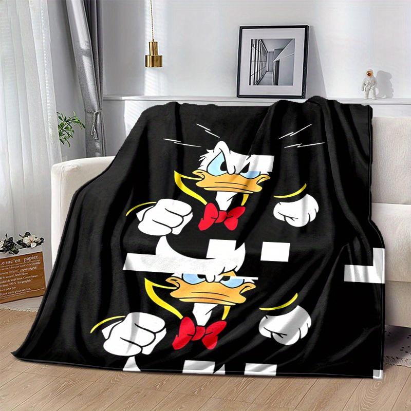 1pc, Donald Duck Throw Blanket Cozy & Soft Home Decor for Couch, Bed, Car, Travel, Camping