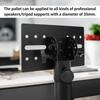 Miwayer 35mm Rotatable Metal DJ Speaker Stand Adapter Top Cap /90° Angle Adjustable  Tripod Pole Mount Adapter for Stage/Event