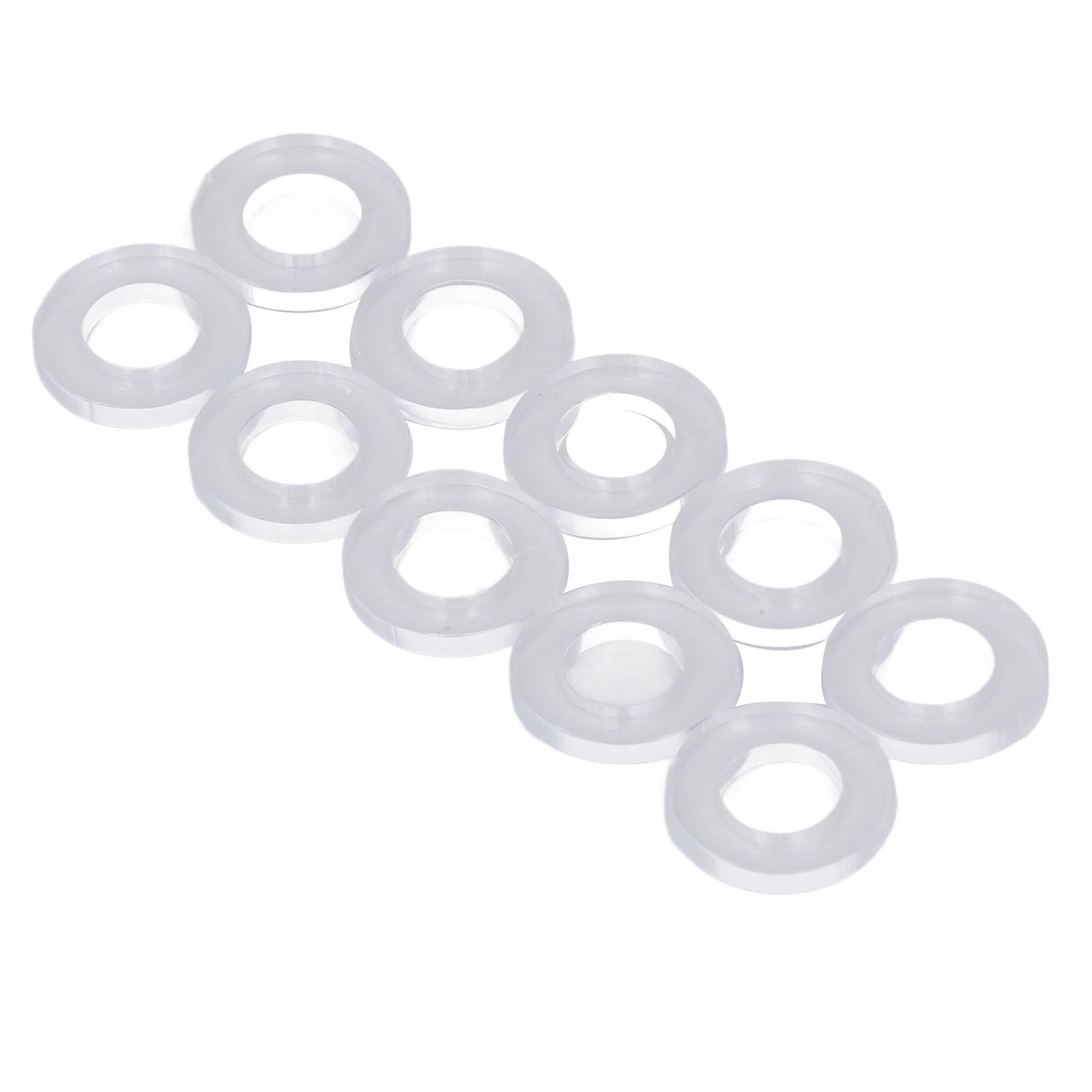 

10PCS Soda Machine Adapter Washers CO2 Quick Converter Gaskets Silicone O Rings for Soda Maker Hose