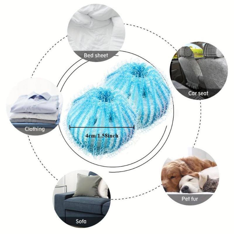 6pcs Lint Remover for Laundry, Reusable Lint Remover Ball, Debris Remover for Washing Machine Use