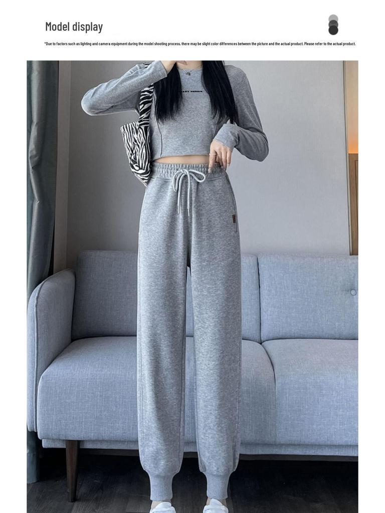 Women's Petite Casual Jogger Sweatpants - New Autumn/Winter 2025 Collection