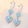 Lindon Zircon Copper Alloy Earrings Drop Earrings For Women Wedding Party Gifts