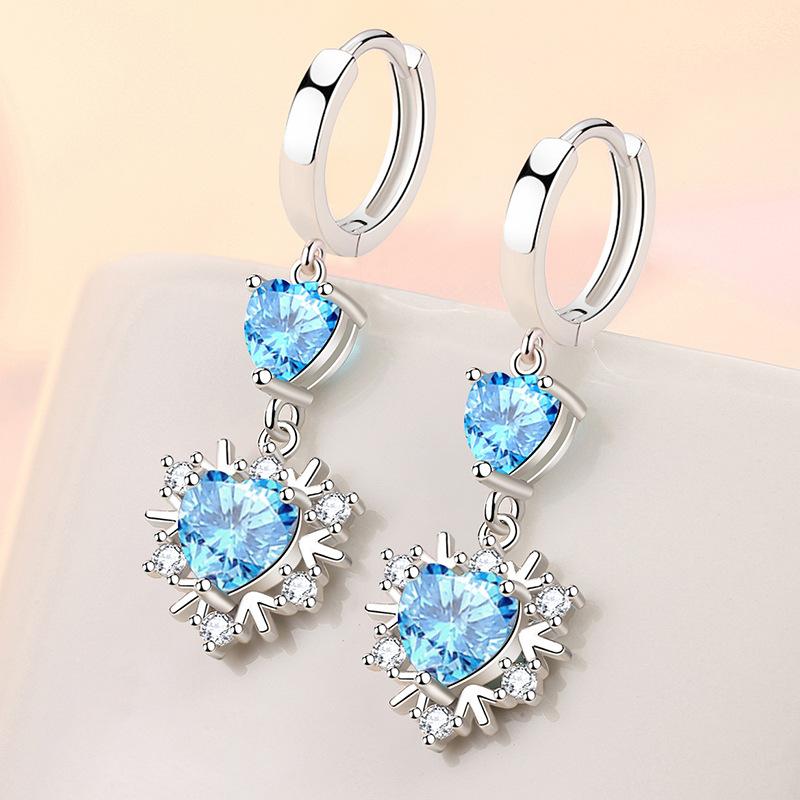 Lindon Zircon Copper Alloy Earrings Drop Earrings For Women Wedding Party Gifts