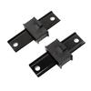 Black Muffler Hanger Bracket Exhaust System Muffler Saddlebag Support Bracket for Harley Tour Glide