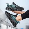 Large size spring new fly-woven light and breathable casual sports shoes twist bottom men's running men's shoes