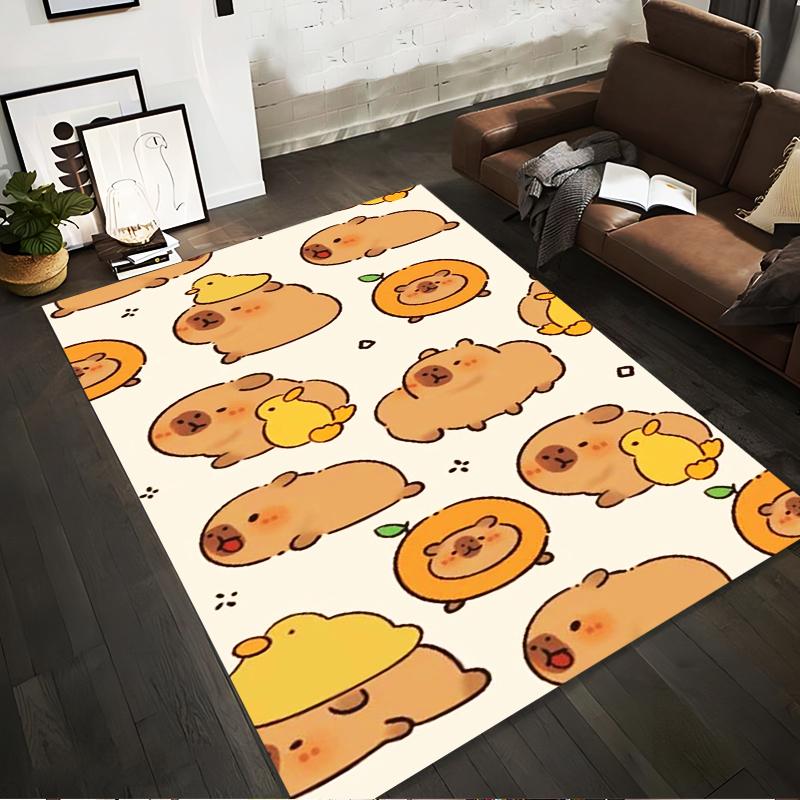 

Cute Cartoon Animals Decorative Carpet for Kids Room or Nursery Suitable for use as an anti-slip for living room bedroom sofas 40x60cm( 15x23in )